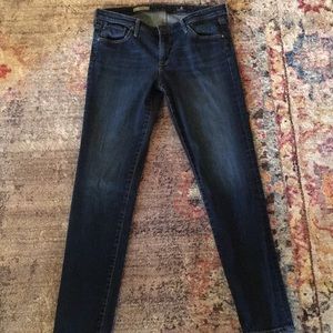 Dark Wash Cigarette Leg AG Jeans